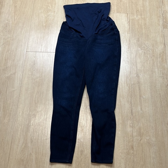 SPANX Mama Maternity Jean-ish Ankle Leggings, SIZE XL 1218 - Picture 4 of 7